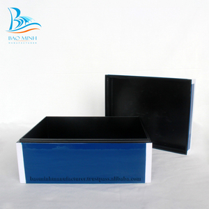 Cajas de joyería lacada azul, de Vietnam - Product Image 5