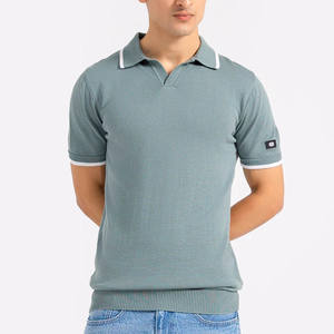 เสื้อโปโลแฟชั่นแบบเรียบสำหรับทุกเพศเสื้อโปโลแขนสั้นสำหรับผู้ชายและผู้หญิง - Product Image 3