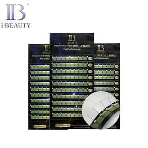 i-BEAUTY Eyelash <b>Extension</b> - ib <b>Beads</b> lashes (Single -type) Individual Lash Korea High Quality Hand Made eyelashes - Product Image 1