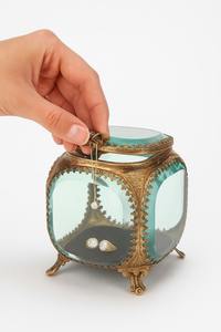 Los paneles de vidrio sin costura de color dorado lo convierten en una pieza central llamativa para boutiques, salas de exposición e interiores de élite - Product Image 5