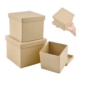 Boîtes d'emballage de cadeaux de bijoux en MDF Boîte d'emballage de cadeau de fantaisie Boîte à bijoux de taille personnalisée prix de gros - Product Image 4