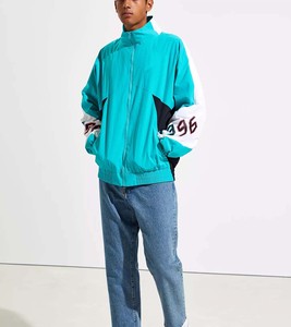 Chaquetas Cortavientos de Nailon para Hombre de la Mejor Calidad, Color Block, Personalizadas, Arrugadas, Impermeables, Ropa Casual Masculina, Chaqueta de Verano - Product Image 4