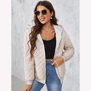 Meilleure vente Veste bouffante tissée pour femmes hiver chaud respirant Street Wear nouveauté mode - Product Image 5