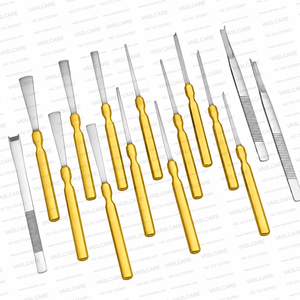 Juego de Instrumentos para Rinoplastia, 50 Piezas, Manual, Acero Inoxidable Alemán, Juego Completo de Herramientas para Cirugía Nasal, Kit de Cirugía Plástica ORL - Product Image 6