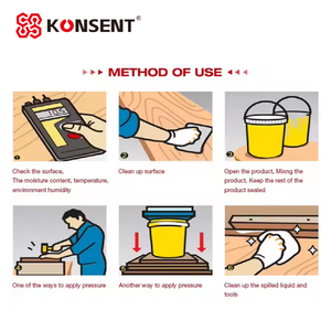 Trắng cao su gỗ keo liên kết mạnh mẽ dính trắng nhũ tương keo độ nhớt mạnh mẽ cho đồ nội thất gỗ rắn và hội đồng quản trị - Product Image 5