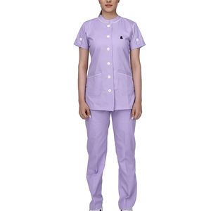 Batas de Enfermería de etiqueta privada para ropa de Hospital 2024 nueva llegada precios baratos batas de enfermería con manga corta - Product Image 1