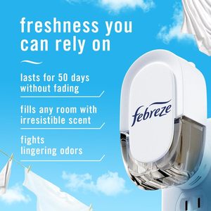 Febreze cắm trong làm mát không khí, mùi chiến đấu dầu thơm nạp tiền, làm mát không khí cho nhà và phòng tắm và nhà bếp, lâu dài - Product Image 1
