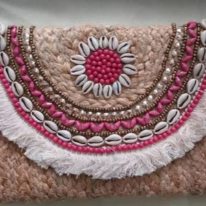 Bolsa de Yute Ecológica de Lujo para Mujer, Bolso Elegante de Primera Calidad, Tendencia al por Mayor en India - Product Image 1