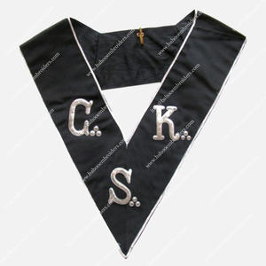 ปลอกคอ30th แบบมีสีและโลโก้ Masonic Scottish Rite - Product Image 1