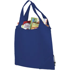 Sac fourre-tout pliable personnalisé pour bungalow, sac de courses promotionnel, merchandising - Product Image 4