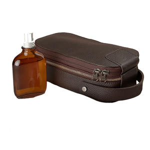 High Quality PU Leather for Toiletry <b>Bag</b> <b>Large</b> Capacity Portable Travel Makeup & <b>Wash</b> <b>Bag</b> Waterproof Cosmetic Case - Product Image 3
