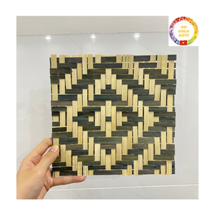 ของตกแต่งบ้านและการออกแบบแผงเพดานผนังม้วนสายรัดทำจากไม้ไผ่ที่ทนทานและยืดหยุ่นสำหรับเฟอร์นิเจอร์สมัยใหม่ - Product Image 3