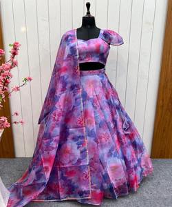 Indian Lehenga Choli: Esthétique culturelle riche-Options de gros disponibles pour les détaillants et les boutiques. - Product Image 5