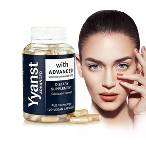 Cápsulas de Nicotinamida de alta calidad, VITAMINA B3 y extracto de Polypodium Leucotomos que mejoran la condición de la piel y brindan soporte antioxidante. - Product Image 1