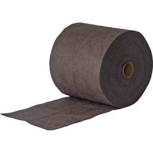 Tissu industriel absorbant l'huile uniquement, en molleton, longueur 43 m et largeur 38 cm, fabriqué à partir de carton RAW - Product Image 1