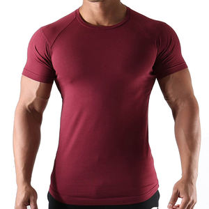 Camiseta Lisa para hombre, camiseta de poliéster, camisetas rápidas, logotipo personalizado con impresión por sublimación, camisetas deportivas Unisex para gimnasio para hombre - Product Image 5