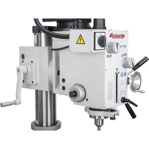 Taladro de columna industrial de alta resistencia con cabezal de engranajes - Product Image 1