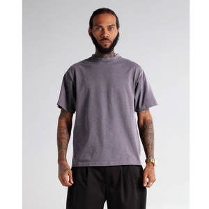 Shaka Wear-Camiseta de manga corta de 100% algodón/fibra de bambú para hombre, camiseta alta, multicolor, básica, lisa, de longitud regular - Product Image 6