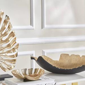 Bols décoratifs en métal pour table royale hôtels cuisine et vaisselle collations en aluminium bol de service à salade de forme ovale - Product Image 6