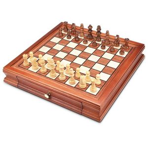 USER PRACTICAL LUXURY Wholesale Custom Wooden Chess Set Big Size Chess Game Folding <b>Board</b> Chess Pieces <b>Board</b> - Product Image 1