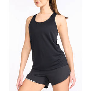 Gimnasio entrenamiento Slim Fit gimnasio camiseta sin mangas personalizada mujeres Fitness Yoga ropa deportiva correr sin mangas chaleco Top - Product Image 1