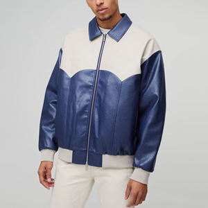 Veste bomber universitaire en chenille avec broderie de lettres, motif enduit, imperméable, hiver, unisexe, collège, 100% - Product Image 1