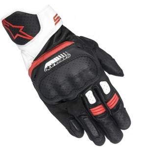 Guantes Deportivos de Verano SP-5 para Hombre en Negro y Rojo, Talla XL - Product Image 2