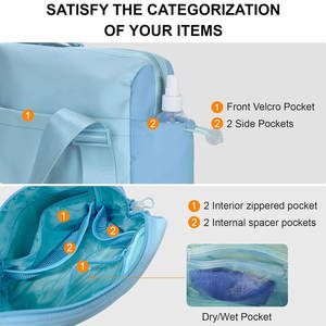 Sac de sport de forme physique avec l'option moderne d'impression de conception et de logo - Product Image 3