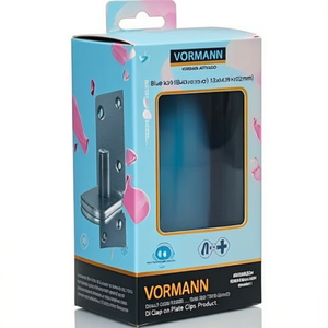 VORMANN Blue Zinc Plated 13x39x102mm DI Clamp on Plate <b>Clips</b> Product - Product Image 3