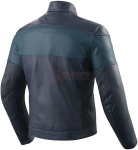 Veste de motard en cuir véritable pour hommes Équipement de course de moto Veste en cuir de course Équipement de moto de course - Product Image 2