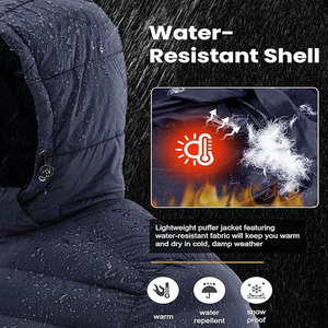 แจ็กเก็ตขนเป็ดหนาสำหรับผู้ชายกันลมและให้ความอบอุ่นเสื้อแจ็กเก็ตฤดูหนาวของผู้ชายหรูหรา2025 - Product Image 5