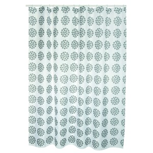 Tenda da doccia in poliestere premium MSV «Begonia» in vari colori 180 x 200 cm - Product Image 1