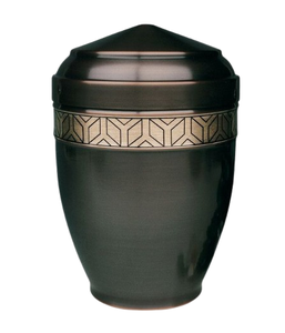 โถบรรจุศพทำจากโลหะอลูมิเนียมเคลือบเงาสำหรับตกแต่ง - Product Image 4