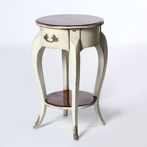 <b>Round</b> Cabinet <b>Table</b> SERIES 7404 Modern Minimalist Design <b>Solid</b> Mahogany <b>Wood</b> Durable Wholesale Price - Product Image 2