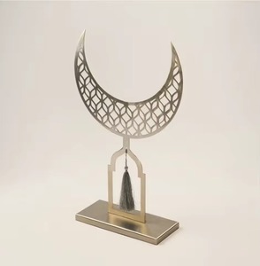 Figurine de gymnastique en métal élégante, objet de table sculptural, accent unique, intérieurs modernes, espaces de bureau, décoration inspirée du fitness - Product Image 2