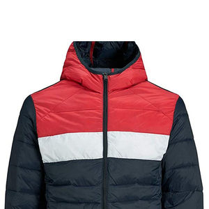 Meilleur prix pour les vestes matelassées pour hommes, style streetwear, en laine et en lin, service OEM disponible - Product Image 3