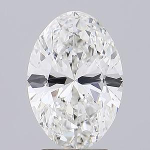 IGI Oval Cut Lab Grown Diamond 3,01 CT Suelto para anillo F Color VS1 Clarity Lab Diamond Ecológico Diamante Suelto para ella - Product Image 1