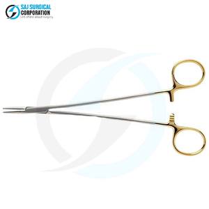 Portaagujas Debakey Manual de Acero Inoxidable de Grado Médico, Certificado CE Clase II, Herramienta para Sutura Quirúrgica Segura y Precisa - Product Image 3