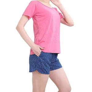 Conjunto Corto Deportivo para Mujer 2026, Venta al Por Mayor, Personalizable con Logotipo, Manga Corta, Estampado - Product Image 4