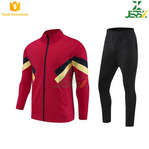 Ensemble de survêtement d'hiver professionnel pour homme, veste décontractée à cordon de serrage, pantalon, sweat-shirt en polaire polyester/coton, vêtements de sport élégants - Product Image 3