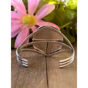 Bracelet manchette Wydell Billie Spiny Oyster en argent sterling - Product Image 5