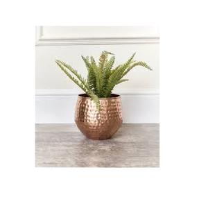 Pot de fleur argent métal aluminium plante Pot martelé décoratif fleur Vase inde métal jardinières ensemble - Product Image 6