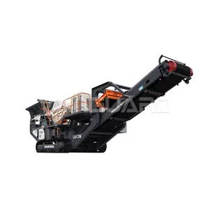 High Efficiency Crushing Plant Crawler Type Mobile Tracked Stone Concrete Jaw Crusher Price