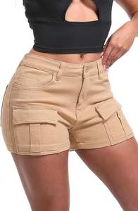 Breathable Street Wear <b>Cargo</b> <b>Shorts</b> for <b>Women</b> Cotton Casual <b>Shorts</b> Comfortable <b>Women's</b> <b>Cargo</b> <b>Shorts</b> - Product Image 4