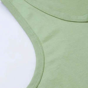 Men's Casual <b>Workout</b> <b>Tank</b> <b>Top</b> 100% Cotton Breathable Knitted Fabric Best Wholesale Plain Gym <b>Top</b> - Product Image 6