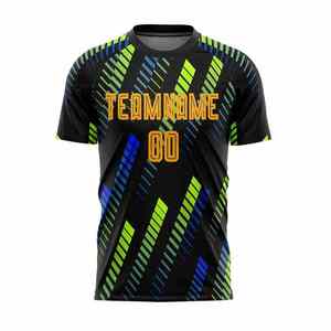 Uniformes de football pour hommes de haute qualité, respirants et à séchage rapide, en nylon/polyester, impression par transfert thermique, designs personnalisés en gros - Product Image 5
