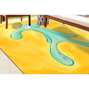Tapis Squidward Painting : Tapis personnalisé antidérapant, tapis en chenille - Product Image 3