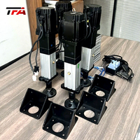 Plateforme de mouvement dynamique à 6 axes G Force compatible avec la plupart des simulateurs de course de conduite à entraînement direct de volants de jeu