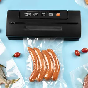 Vacuum Sealer Machine with Cutter Food Vacuum Sealer with Vacuum Seal Bags Auto & Manual Options for Sous Vide Cooking Dry Moist