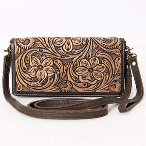 Nouveau sac à main en cuir usiné de créateur occidental de qualité supérieure sculpture florale sac à main occidental accessoires de luxe pour femmes - Product Image 4